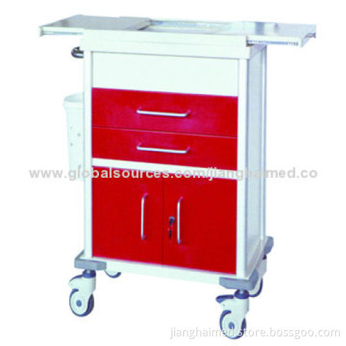 EPC Crash Trolley, CE/ISO 9001 and 13485 Certified, Made of Steel with Coating